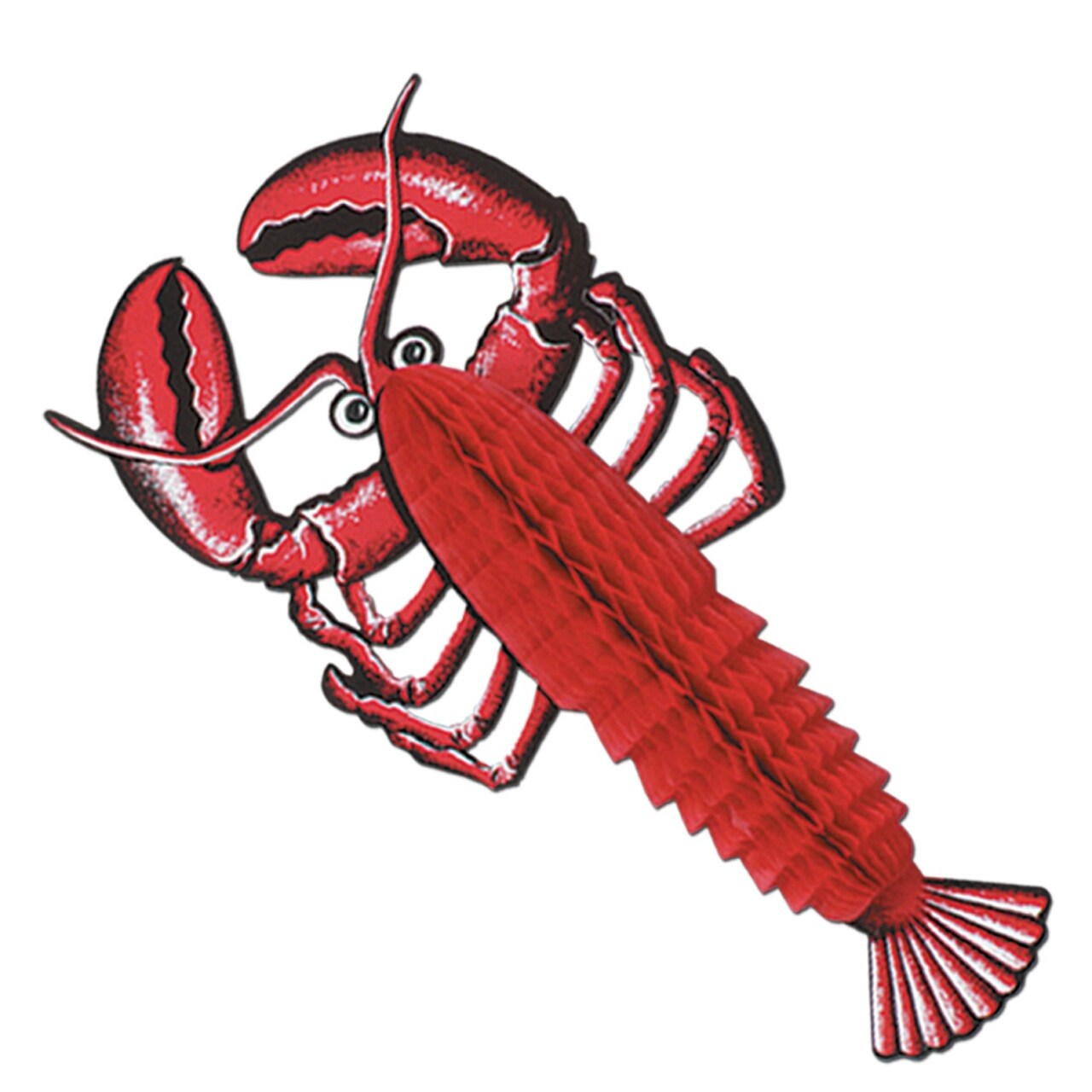 Party Central Club Pack of 12 Red Under the Sea Tissue Lobster Centerpiece Party Decorations 17"